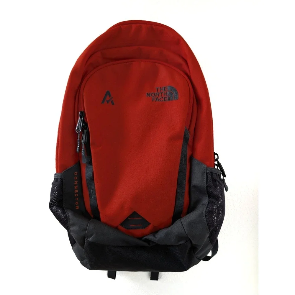 The North Face Connector Backpack Orange Flexvent Hiking Outdoors